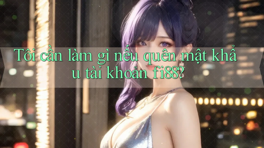 Tôi cần làm gì nếu quên mật khẩu tài khoản fi88? Tôi cần làm gì nếu quên mật khẩu tài khoản fi88?