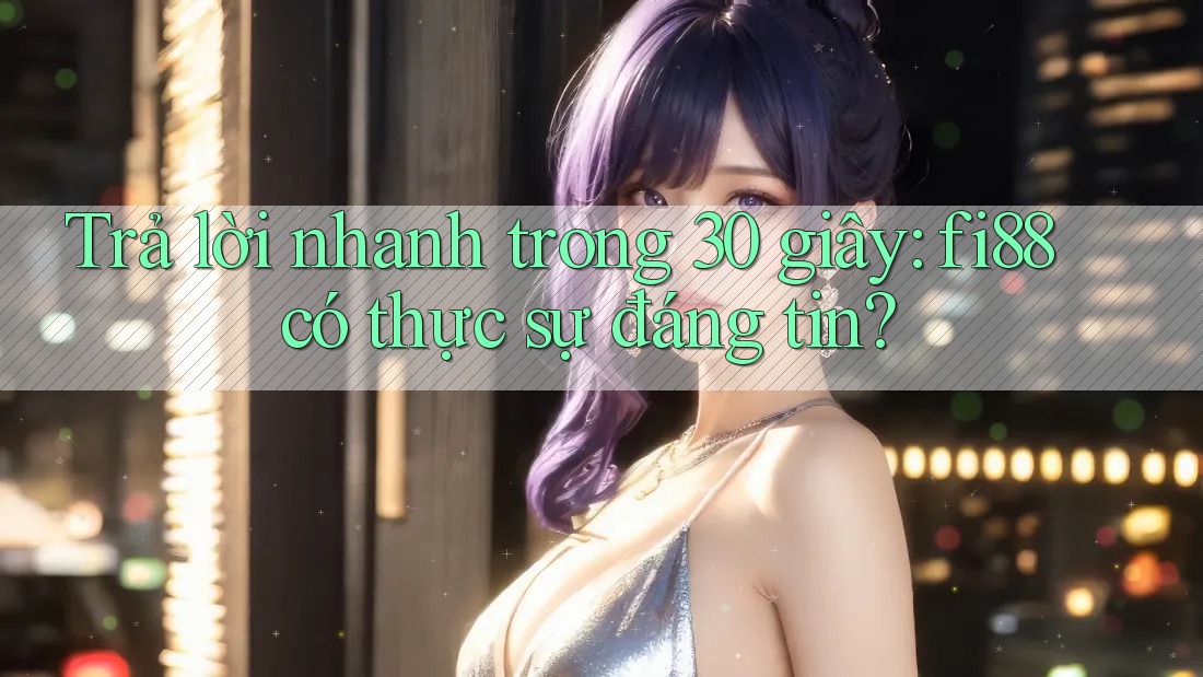 Trả lời nhanh trong 30 giây: fi88 có thực sự đáng tin? Trả lời nhanh trong 30 giây: fi88 có thực sự đáng tin?