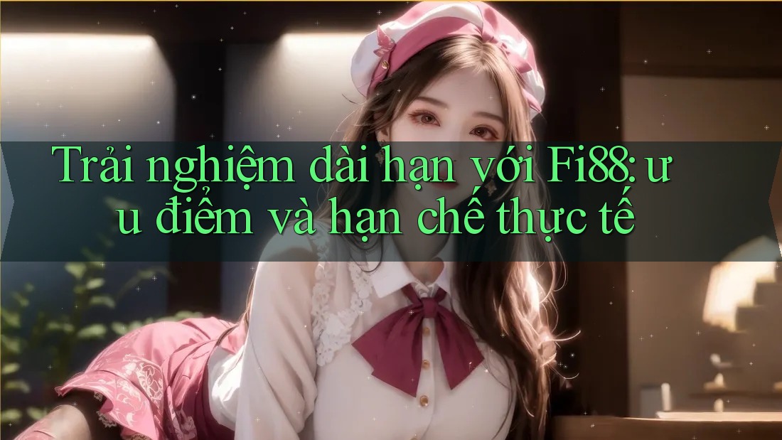 Trải nghiệm dài hạn với Fi88: ưu điểm và hạn chế thực tế Trải nghiệm dài hạn với Fi88: ưu điểm và hạn chế thực tế