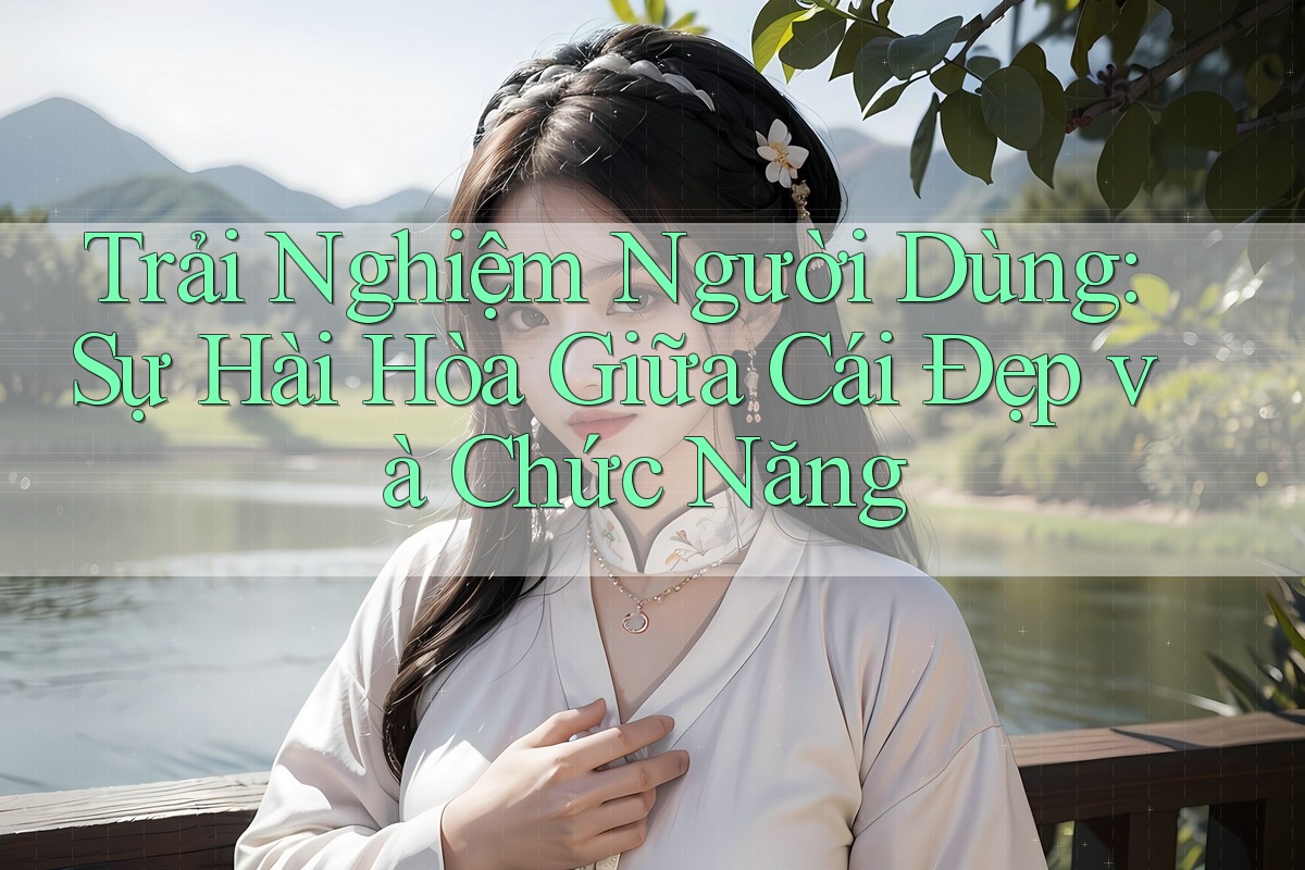 Trải Nghiệm Người Dùng: Sự Hài Hòa Giữa Cái Đẹp và Chức Năng Trải Nghiệm Người Dùng: Sự Hài Hòa Giữa Cái Đẹp và Chức Năng
