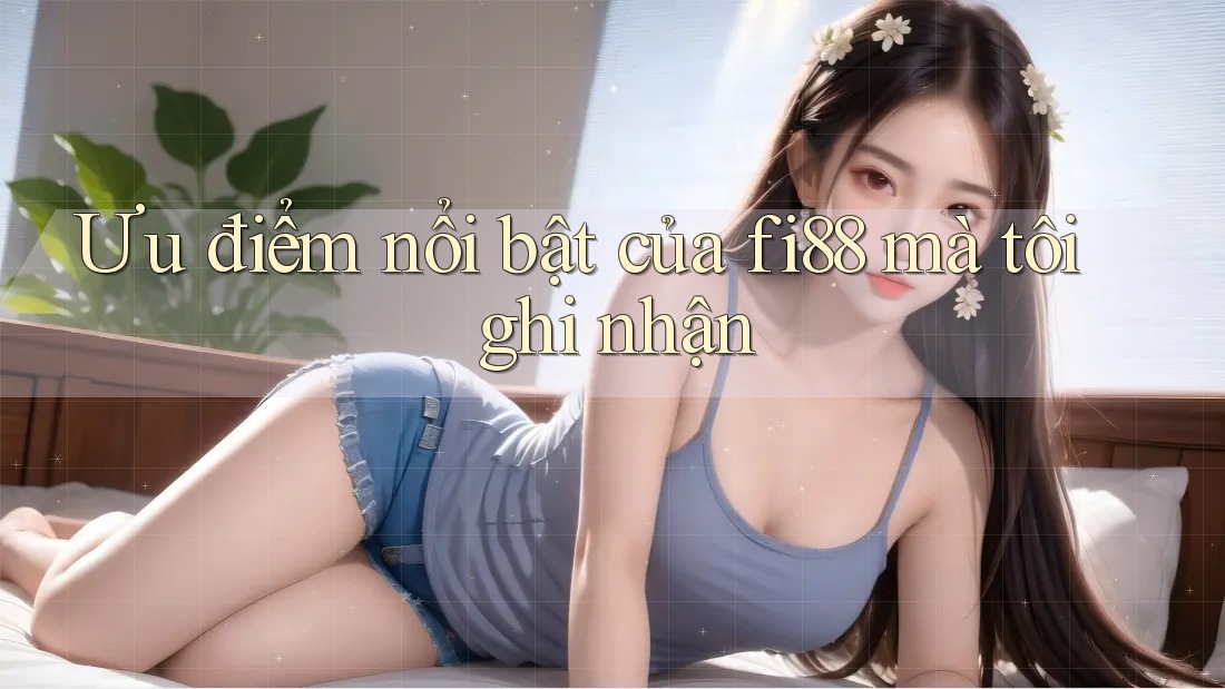 Ưu điểm nổi bật của fi88 mà tôi ghi nhận Ưu điểm nổi bật của fi88 mà tôi ghi nhận