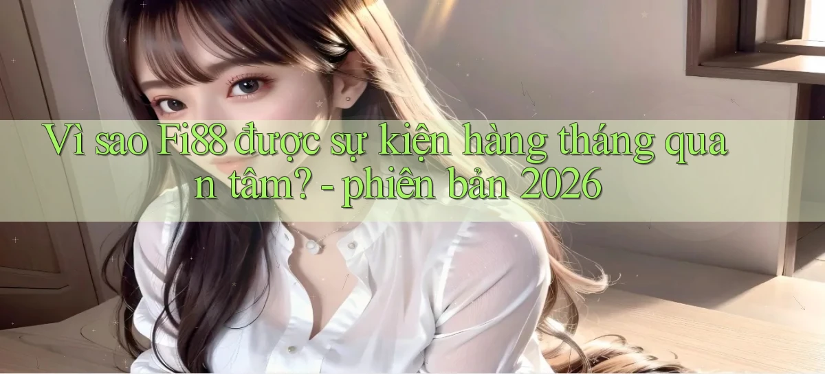 Vì sao Fi88 được sự kiện hàng tháng quan tâm   phiên bản 2026