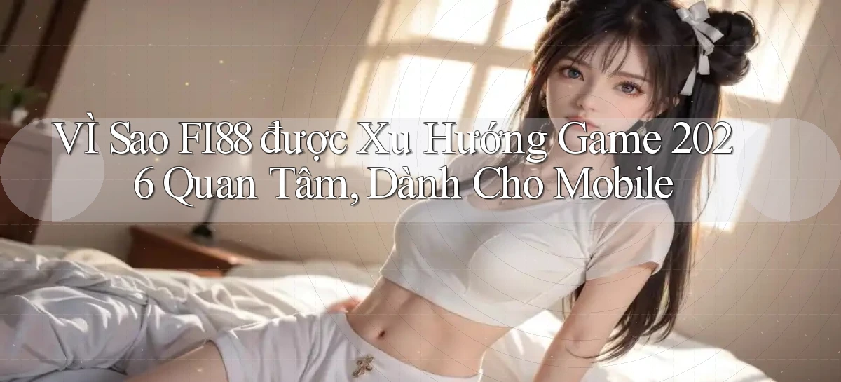 VÌ sao fi88 được xu hướng game 2026 quan tâm, dành cho mobile